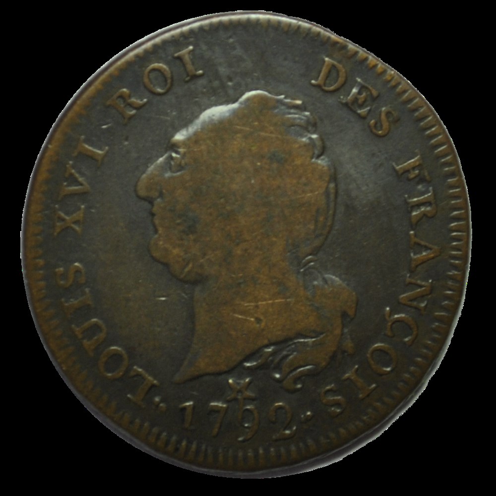 LOUIS XVI - MONARQUE CONSTITUTIONNEL Essai de 30 sols au génie, type FRANÇOIS 1792 BB monnaies louis xvi monarque constitutionnel essai de 30 sols au genie type francois 1792 bb