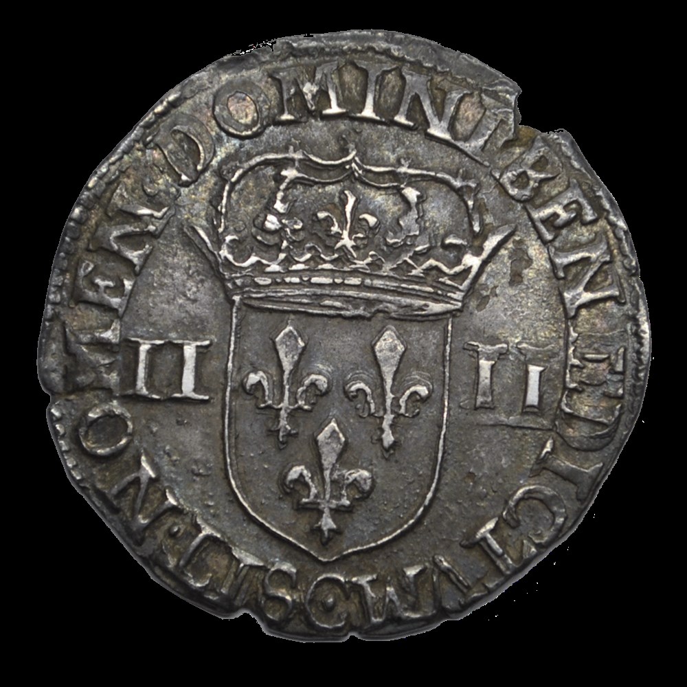 HENRI IV Quart d'écu 1606 Saint-Lô monnaies henri iv quart ecu 1606 saint lo
