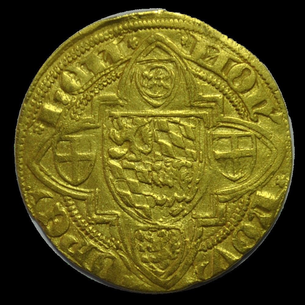 Pfalz-Kurlinie Ludwig III Ducat or 1410-1436 monnaies pfalz kurlinie ludwig iii ducat or 1410 1436