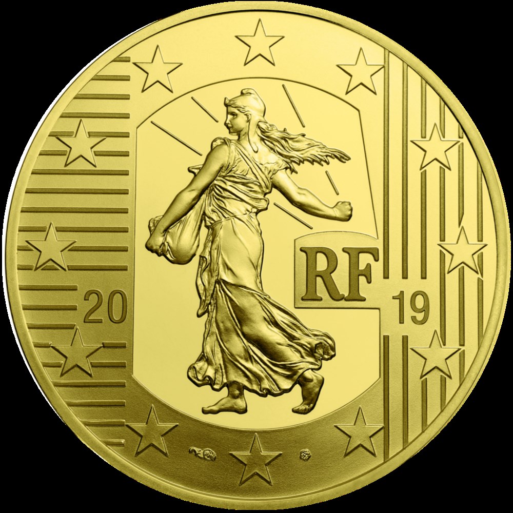 monnaies 500 euro semeuse 2019