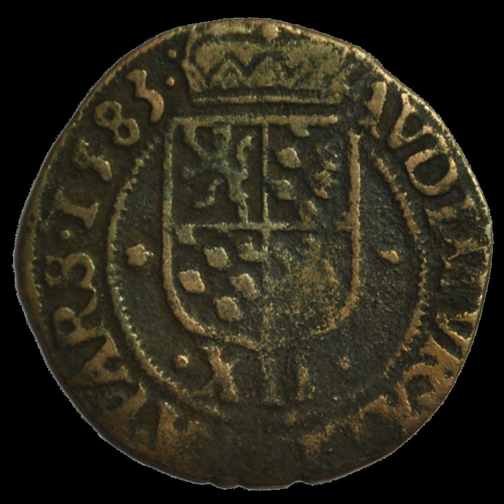 Ernest de Baviere 12 Sols 1583 Maaseik monnaies ernest de baviere 12 sols 1583 maaseik