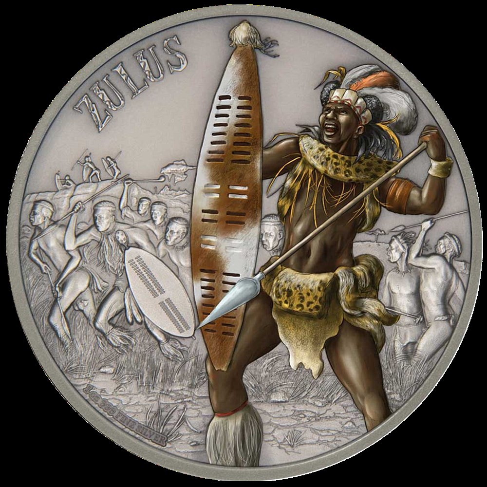 monnaies guerriers de histoire zulus