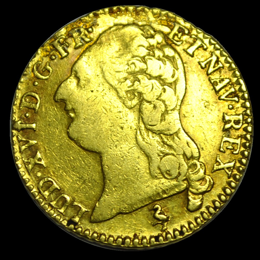 Louis XVI D'Or Au Buste Nu 1786 A monnaies louis xvi or au buste nu 1786 a