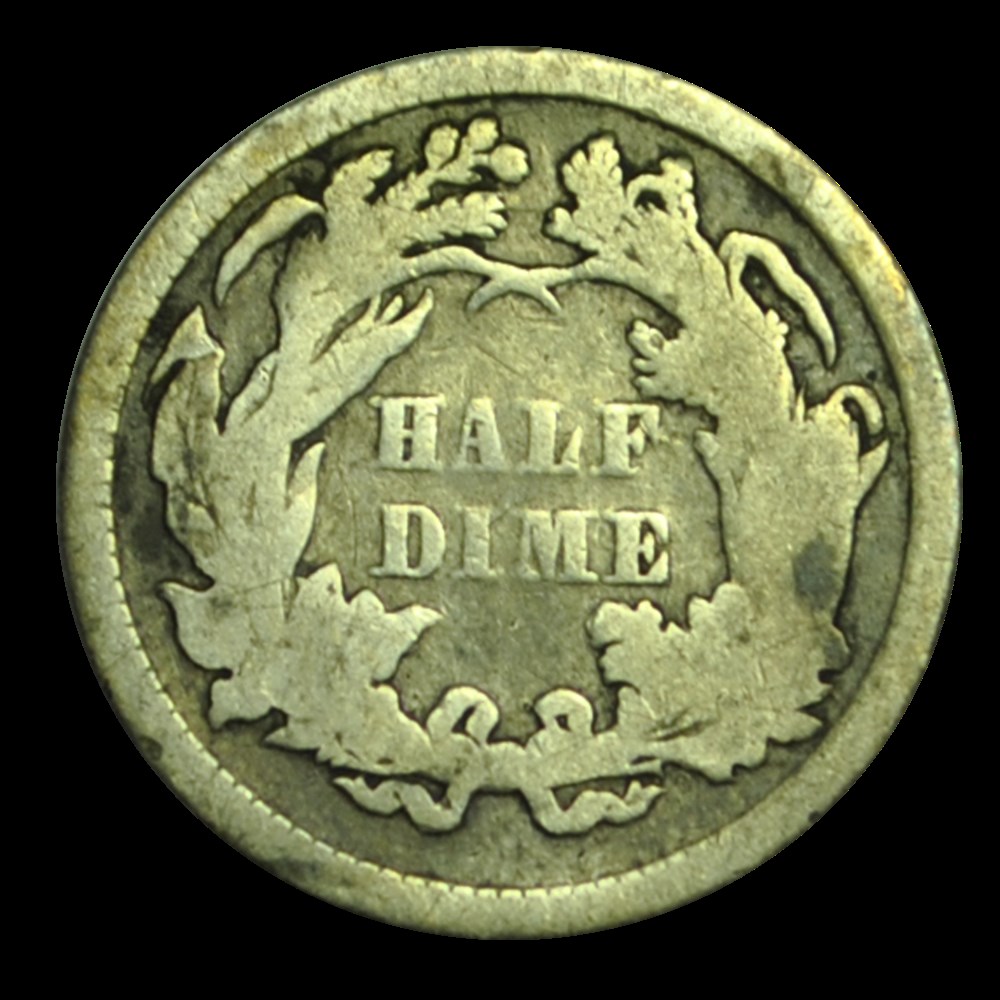 Half- Dime Liberté assise 1871 Philadelphie monnaies half dime liberte assise 1871 philadelphie