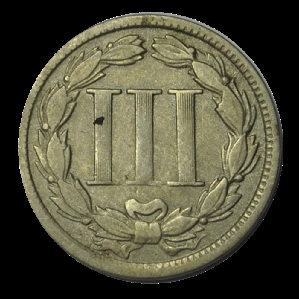 3 Cents 1865 Philadelphie monnaies 3 cents 1865 philadelphie