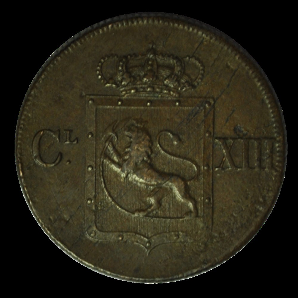 1 Skilling au nom de Charles XIII roi de Suède 1816 Kongsberg monnaies 1 skilling au nom de charles xiii roi de suede 1816 kongsberg