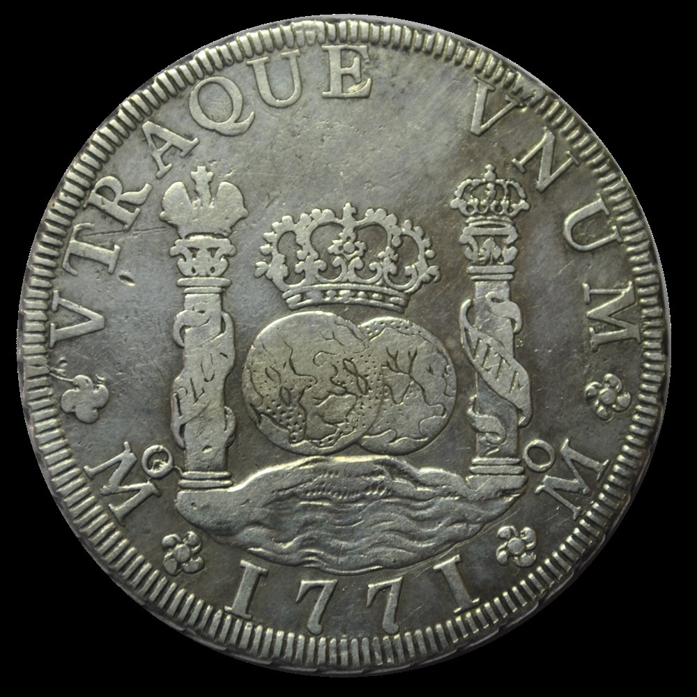 monnaies mexique 8 reales charles iii 1771 mexico