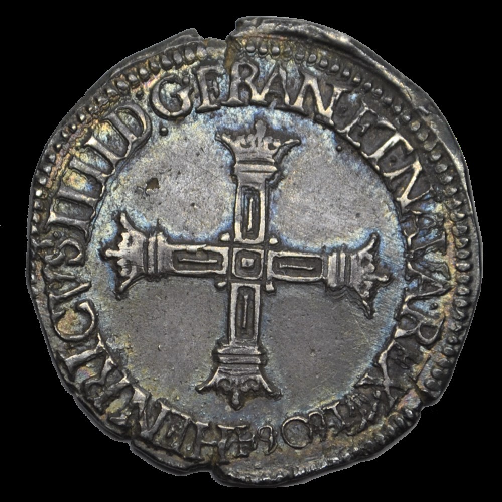 HENRI IV Quart d'écu 1606 Saint-Lô monnaies henri iv quart ecu 1606 saint lo