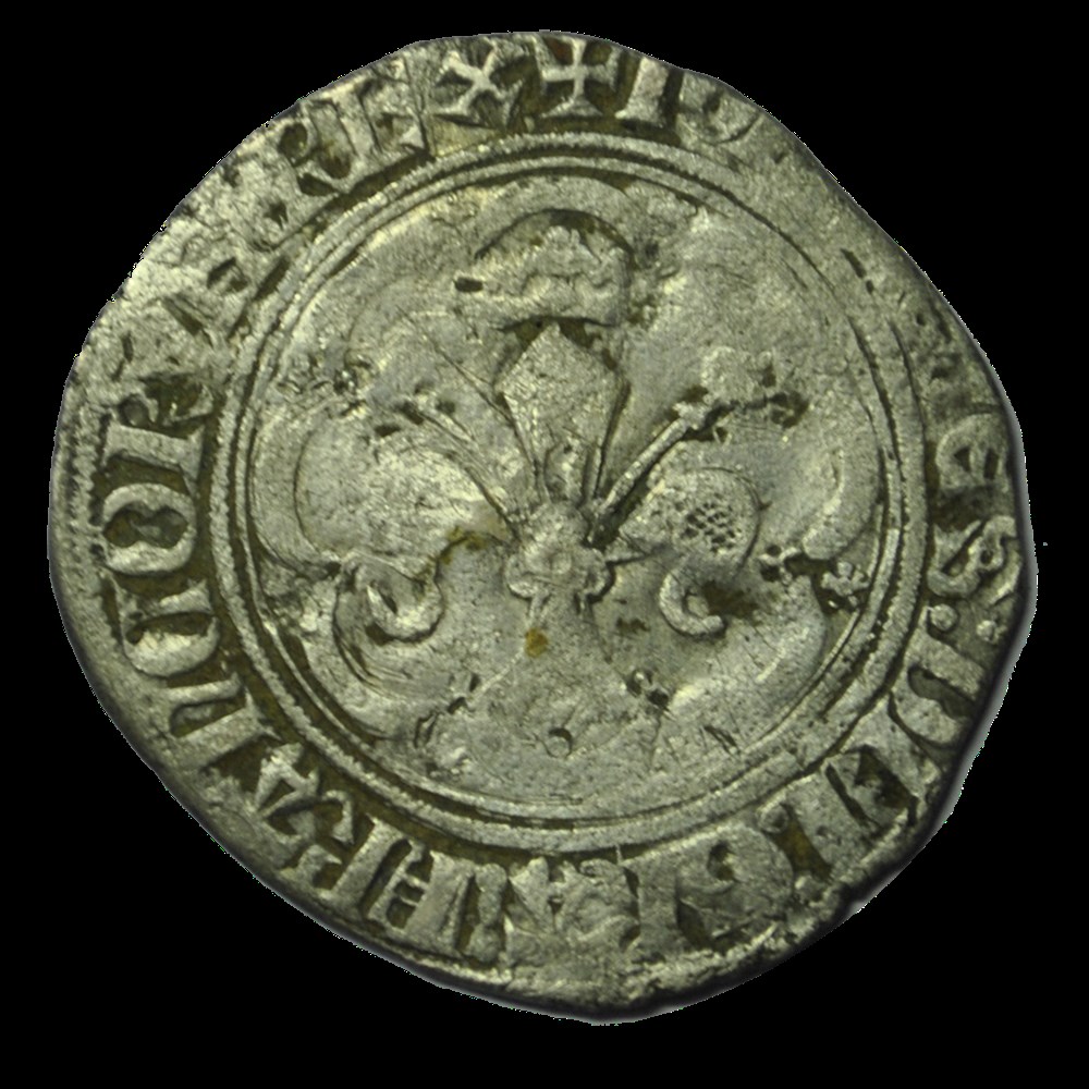 monnaies jean ii gros a la fleur de lis 1358