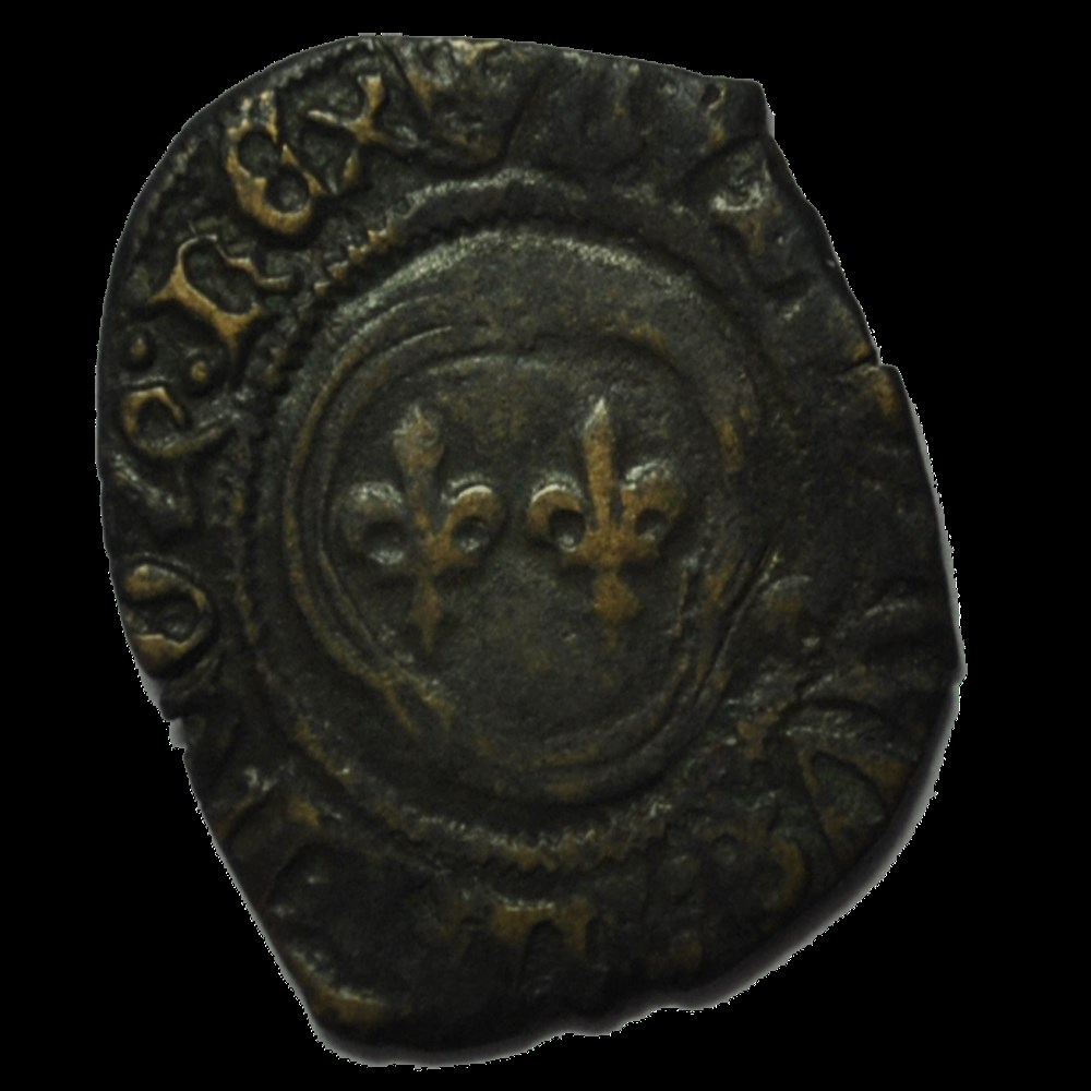 Louis XI Denier Tournois monnaies louis xi denier tournois