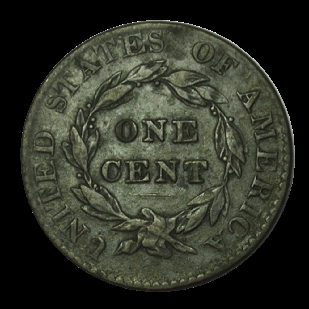 Large cent, tête à gauche 1822 Philadelphie monnaies large cent tete a gauche 1822 philadelphie