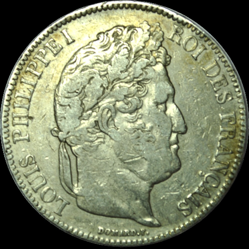 5 Francs Louis-Philippe 1836 K monnaies 5 francs louis philippe 1836 k