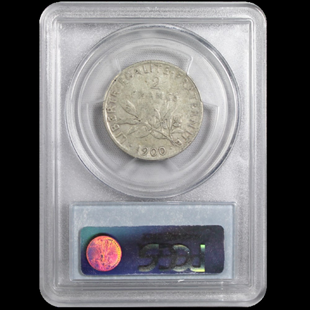2 Francs Semeuse 1900 monnaies 2 francs semeuse 1900