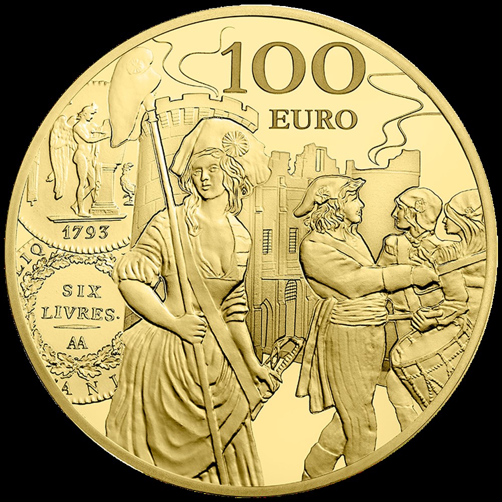 100 Euro Semeuse 2018 monnaies 100 euro semeuse 2018
