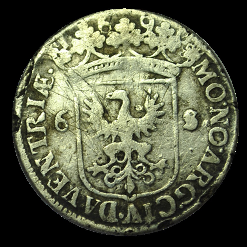 6 Groningen 1690 Pays Bas Unis monnaies 6 groningen 1690 pays bas unis