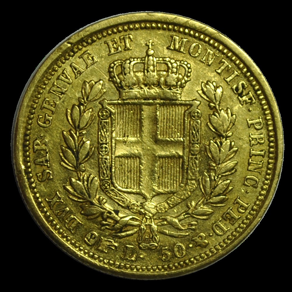 ITALIE - ROYAUME DE SARDAIGNE - CHARLES-ALBERT 50 LIRE 1833 Turin monnaies italie royaume de sardaigne charles albert 50 lire 1833 turin