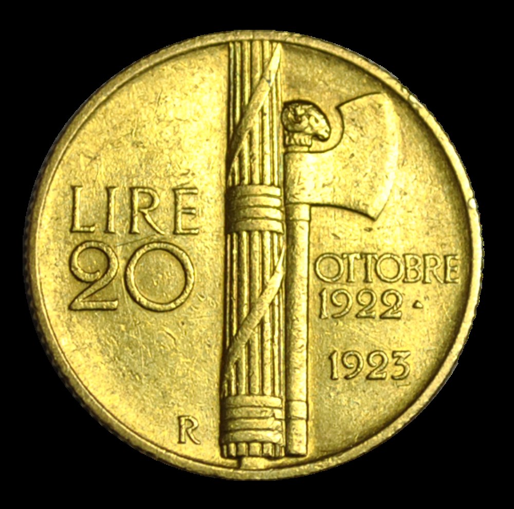 VICTOR-EMMANUEL III 20 lires, premier anniversaire de la marche sur Rome 1923 Rome monnaies victor emmanuel iii 20 lires premier anniversaire de la marche sur rome 1923 rome