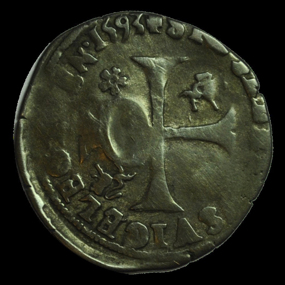 COMTAT-VENAISSIN - AVIGNON - CLÉMENT VIII Douzain monnaies comtat venaissin avignon clement viii douzain
