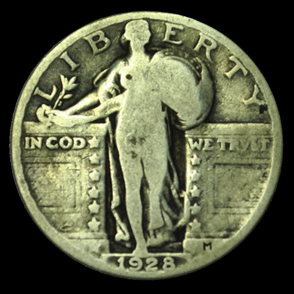 1/4 Dollar Liberté debout / aigle 1928 monnaies 1 4 dollar liberte debout aigle 1928