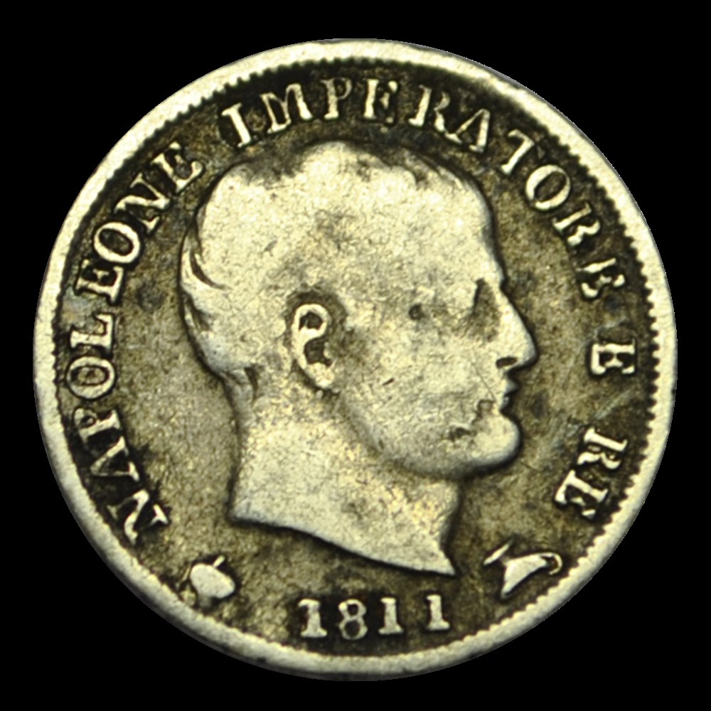 NAPOLÉON Ier 5 Soldi 1811 Milan - M monnaies napoleon ier 5 soldi 1811 milan m