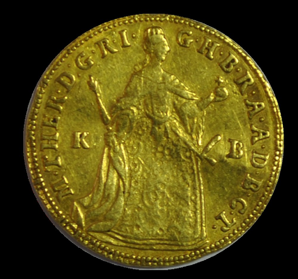 HONGRIE - ROYAUME DE HONGRIE - MARIE-THÉRÈSE ducat 1765 Kremnitz monnaies hongrie royaume de hongrie marie therese ducat 1765 kremnitz