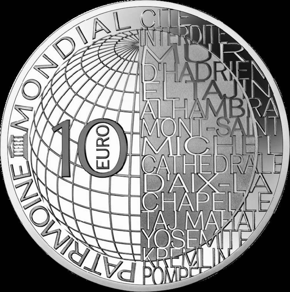 10 Euro Argent Unesco Olympie monnaies 10 euro argent unesco olympie