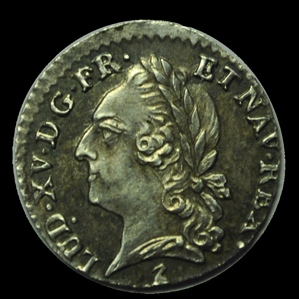 Louis XV Dixeme d'ecu à la vielle tete 1729A monnaies louis xv dixeme ecu a la vielle tete 1729a