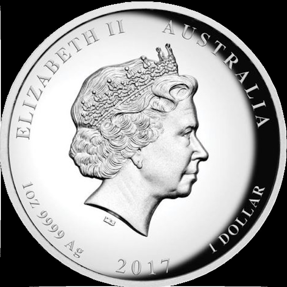 monnaies australian lunar annee du coq 1oz argent high relief 2017