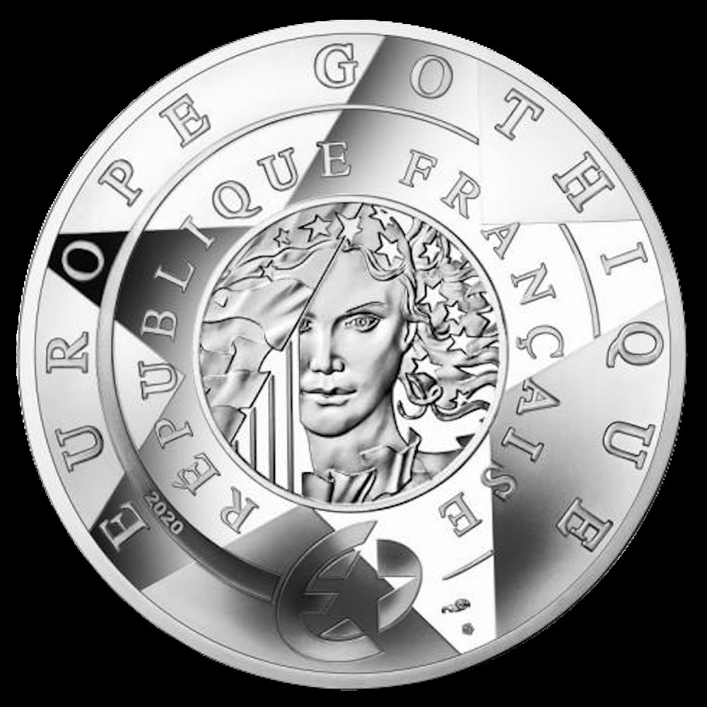 10 Euro Argent Europe Gothique monnaies 10 euro argent europe gothique