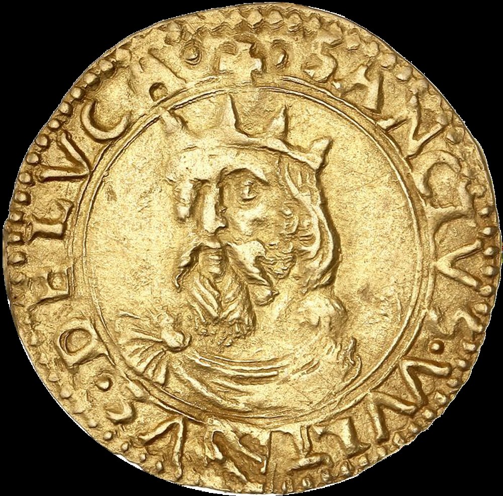 ITALIE - RÉPUBLIQUE DE LUCQUES Scudo d'oro n.d. Lucques monnaies italie republique de lucques scudo oro n d lucques