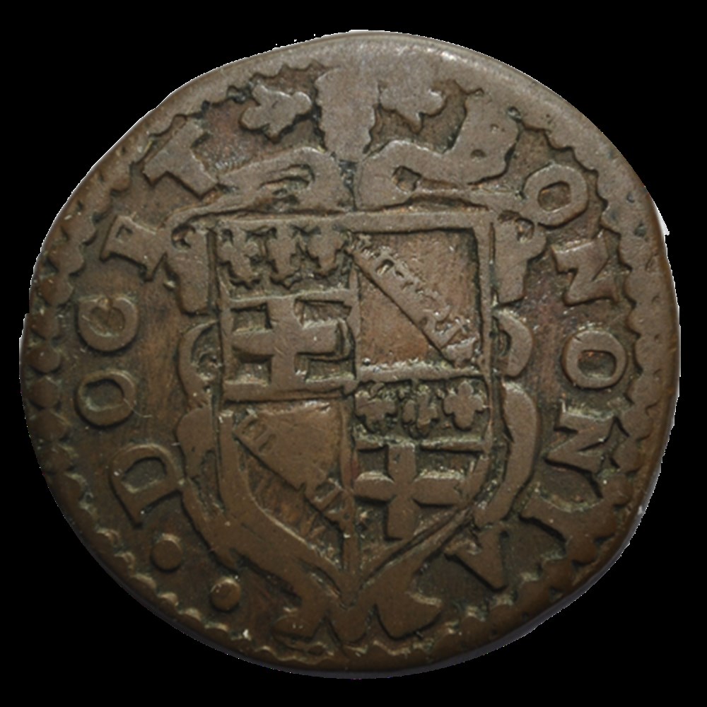 monnaies bologne demi bolognini innocent xii 1692