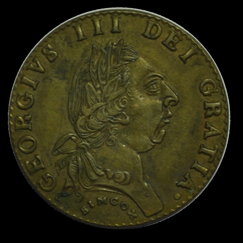 Grande-Bretagne jeton de George III 1795 style guinée monnaies grande bretagne jeton de george iii 1795 style guinee