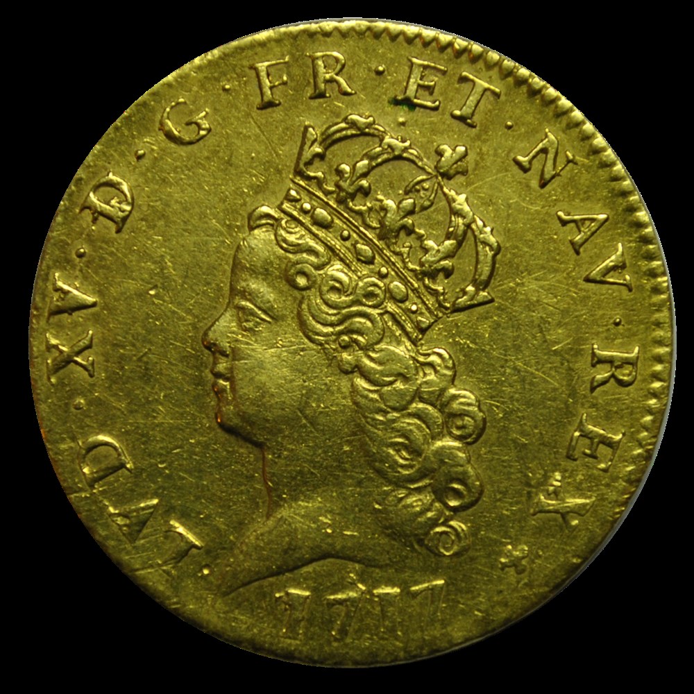 Louis XV Louis de Noailles 1717 A monnaies louis xv louis de noailles 1717 a