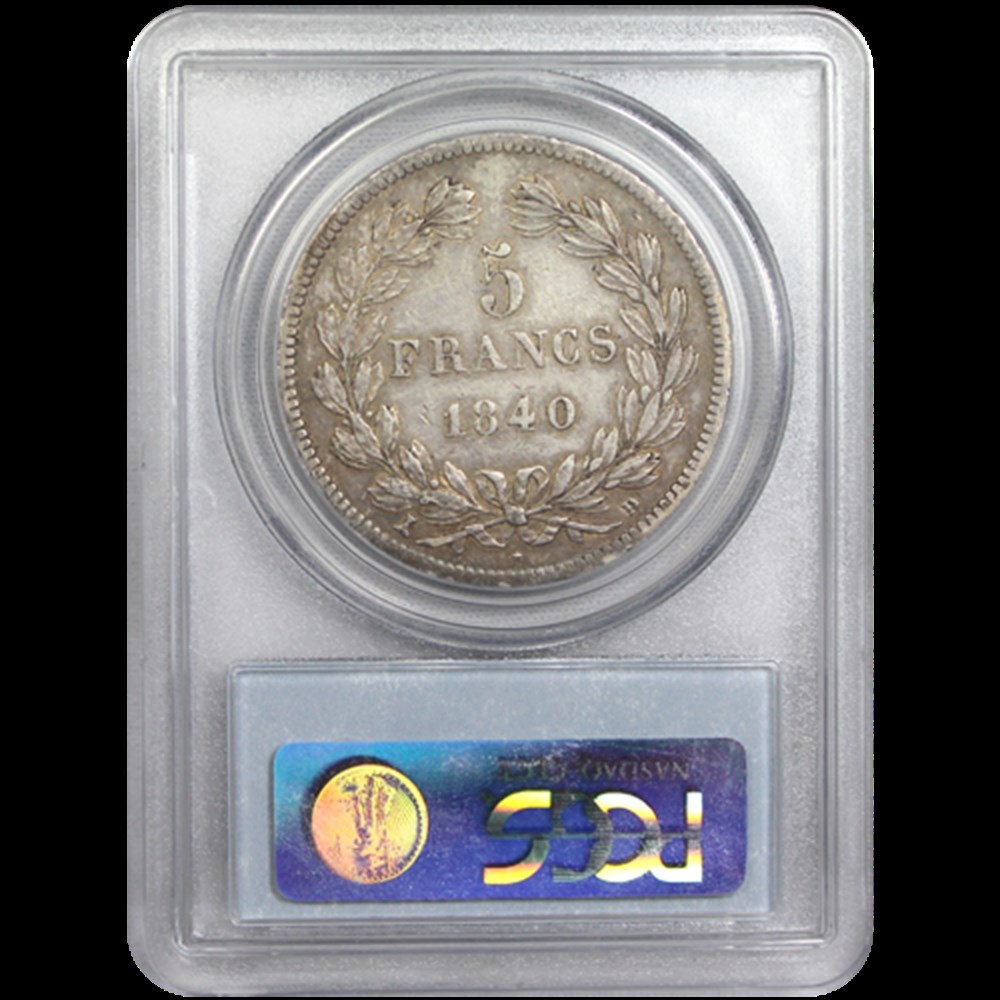 5 Francs Louis-Philippe 1840 D monnaies 5 francs louis philippe 1840 d