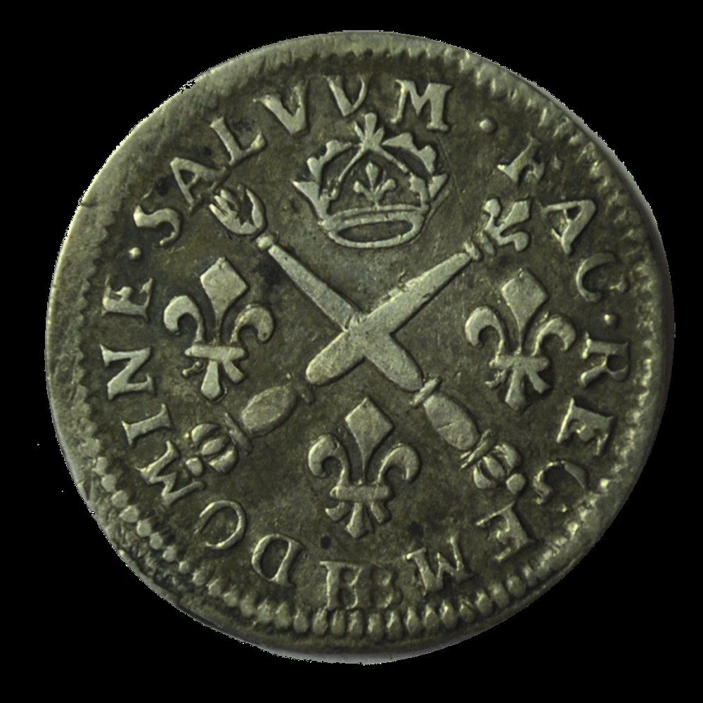 Louis XIV 5 sols aux insignes 1703 BB monnaies louis xiv 5 sols aux insignes 1703 bb