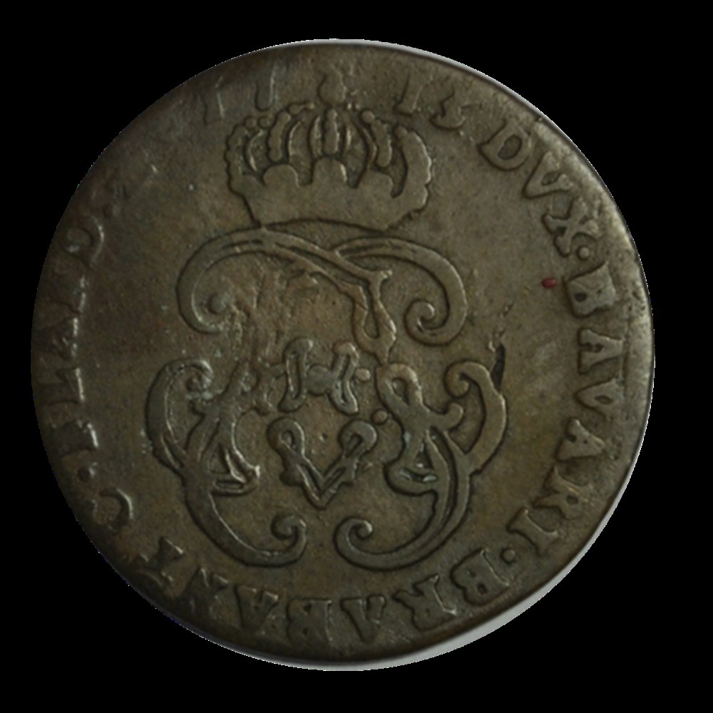 DUCHE NAMUR Liard Maximilien Emmanuel de Bavière 1713 Namur monnaies duche namur liard maximilien emmanuel de baviere 1713 namur