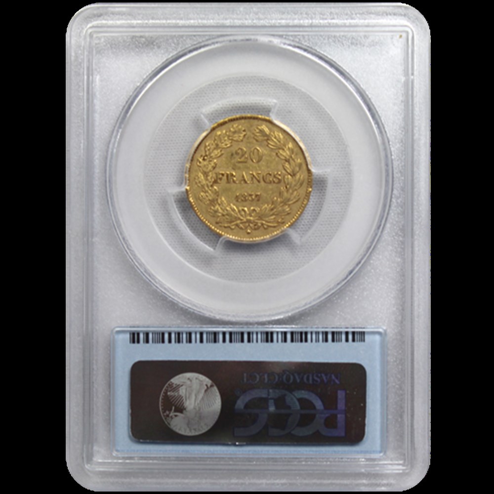 20 Francs Louis-Philippe 1837 W monnaies 20 francs louis philippe 1837 w