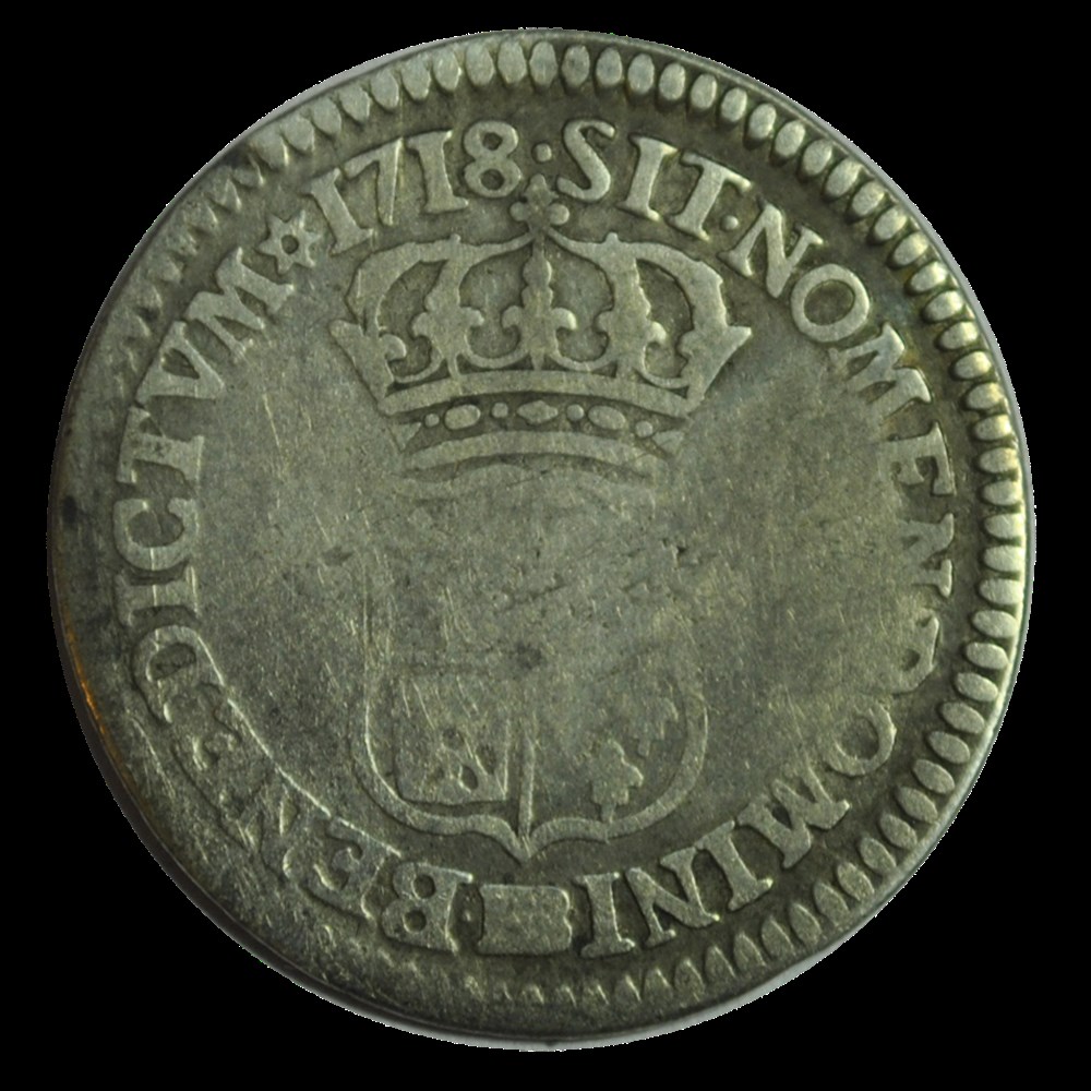 Louis XV 1/10 ecu france navarre 1718 BB monnaies louis xv 1 10 ecu france navarre 1718 bb