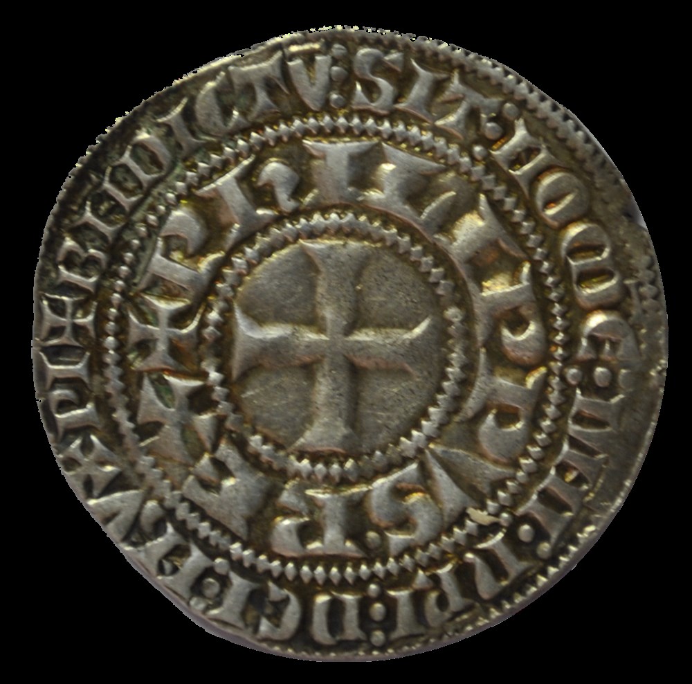 PHILIPPE IV Gros tournois à l'O rond n.d. monnaies philippe iv gros tournois a o rond n d