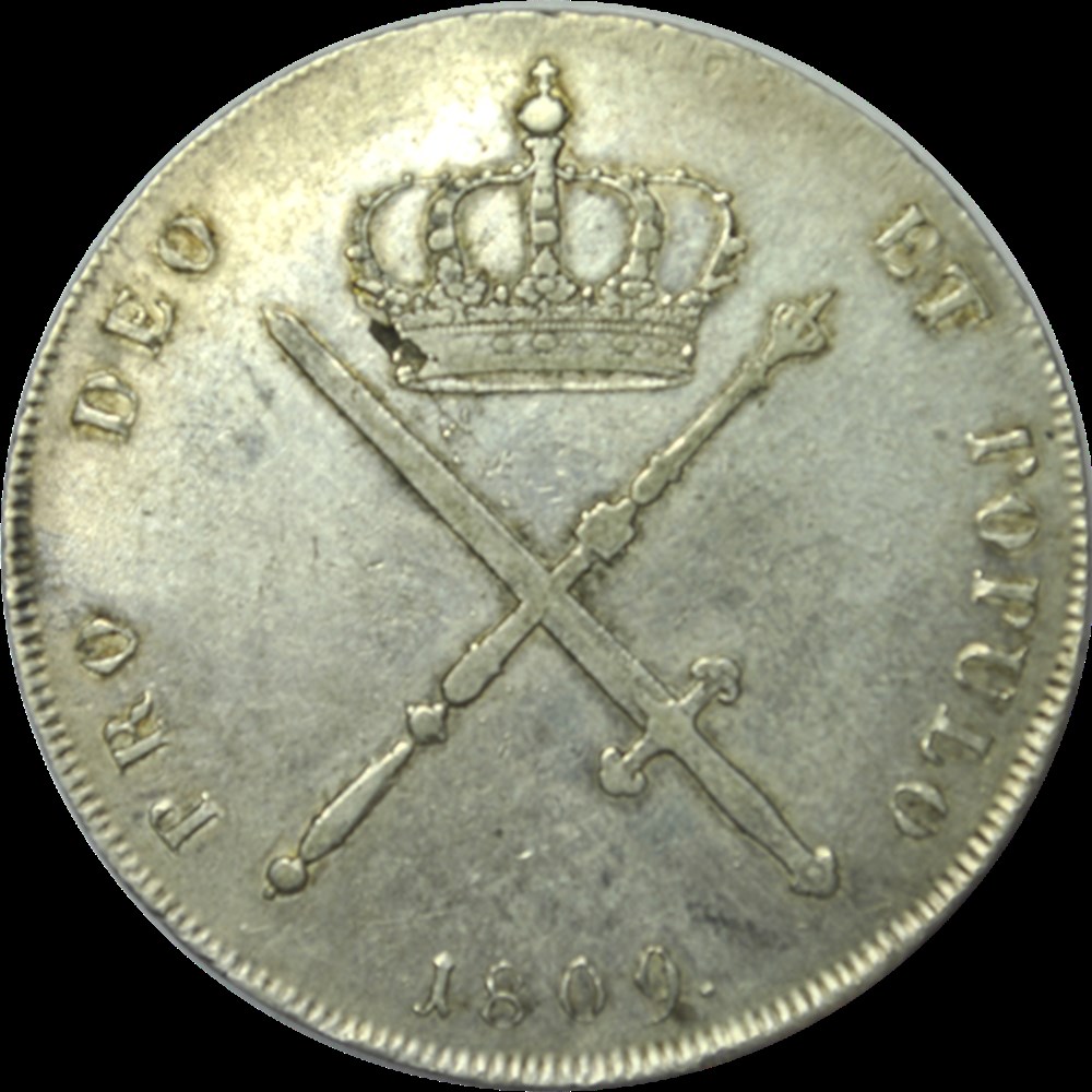 Habsbourg ReichThaler 1809 monnaies habsbourg reichthaler 1809