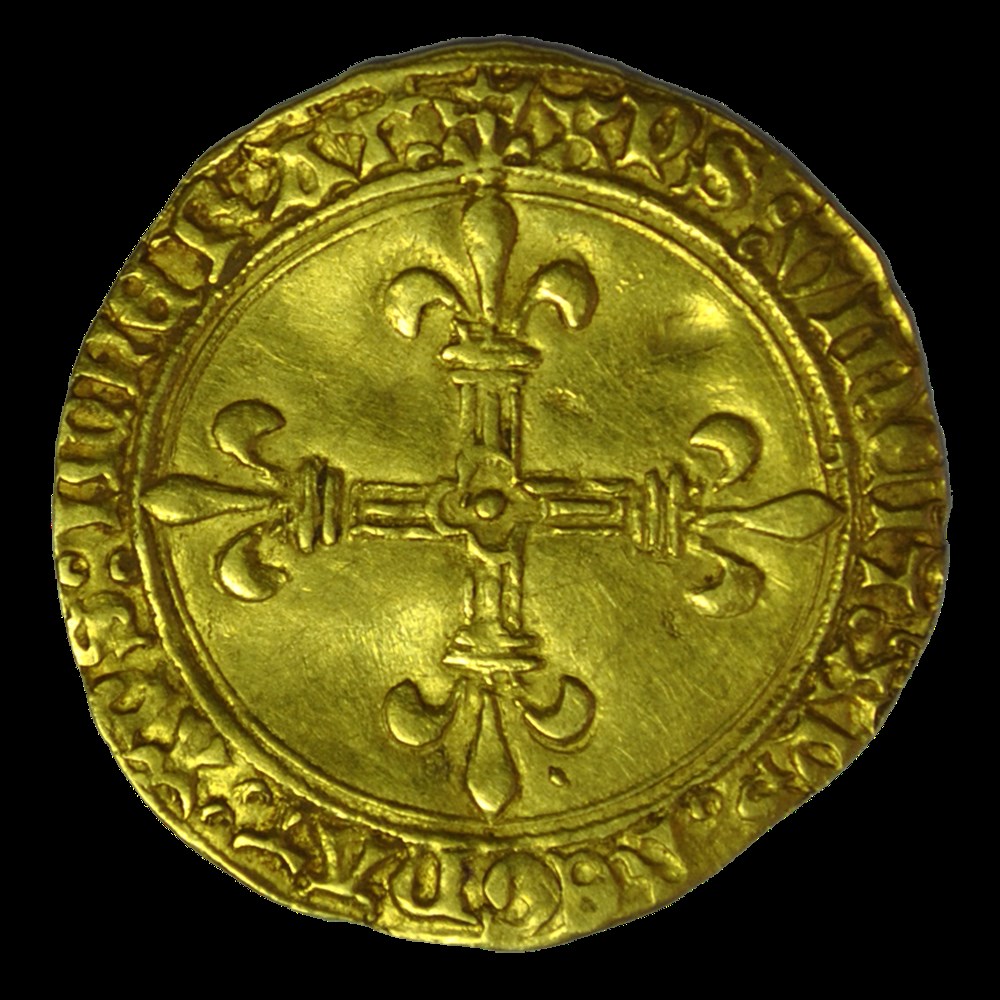 Louis XII Écu d'or au soleil ND Angers monnaies louis xii ecu or au soleil nd angers