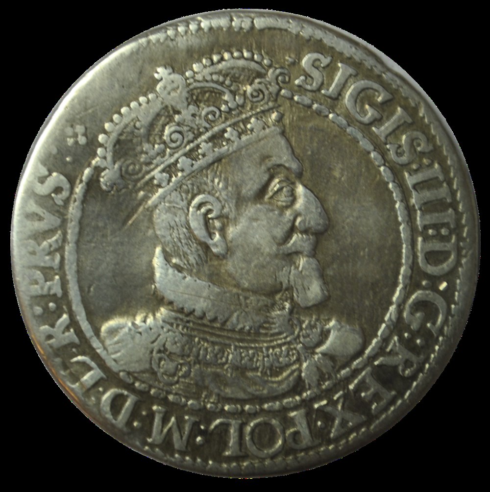 Quart de Thaler 1616 Dantzig monnaies quart de thaler 1616 dantzig