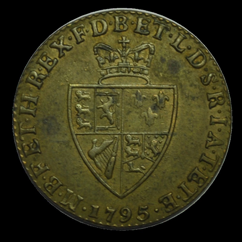 Grande-Bretagne jeton de George III 1795 style guinée monnaies grande bretagne jeton de george iii 1795 style guinee