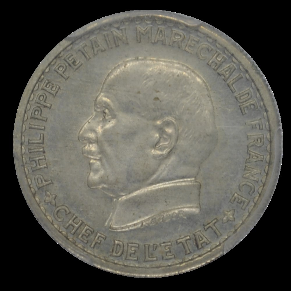 Petain 5 Francs 1941 monnaies petain 5 francs 1941