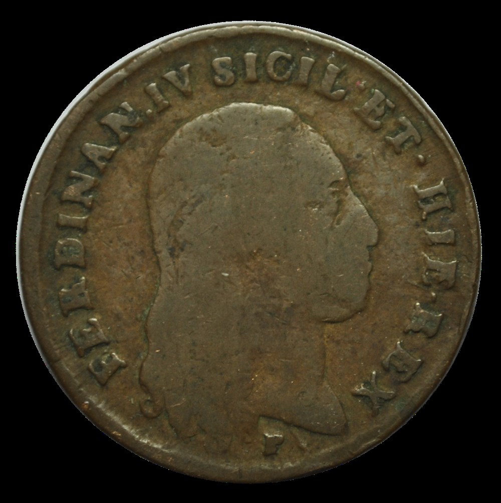 ROYAUME DE NAPLES 6 Tornesi Ferdinand IV, Roi des deux Siciles 1801 monnaies royaume de naples 6 tornesi ferdinand iv roi des deux siciles 1801