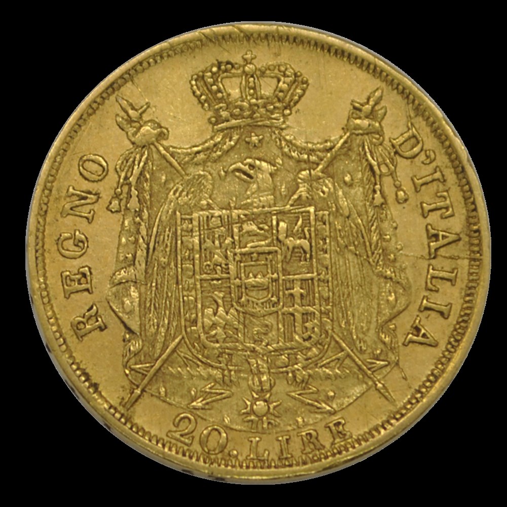 Napoleon Ier 20 Lire 1808 M monnaies napoleon ier 20 lire 1808 m