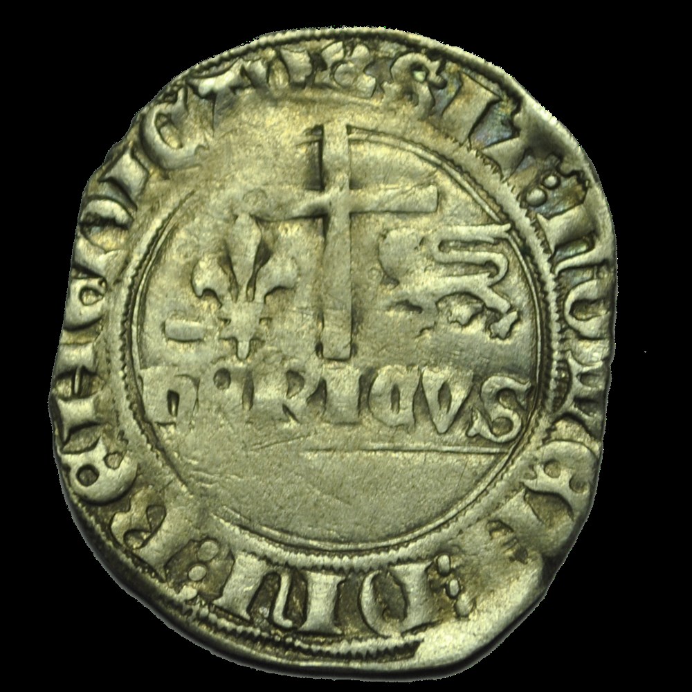 Henry VI de Lancaster Blancs au écu 1422 Troyes monnaies henry vi de lancaster blancs au ecu 1422 troyes