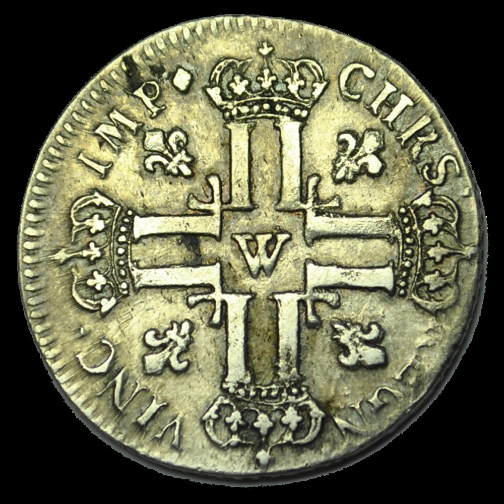 Louis XV Petit Louis d'argent 1720W monnaies louis xv petit louis argent 1720w