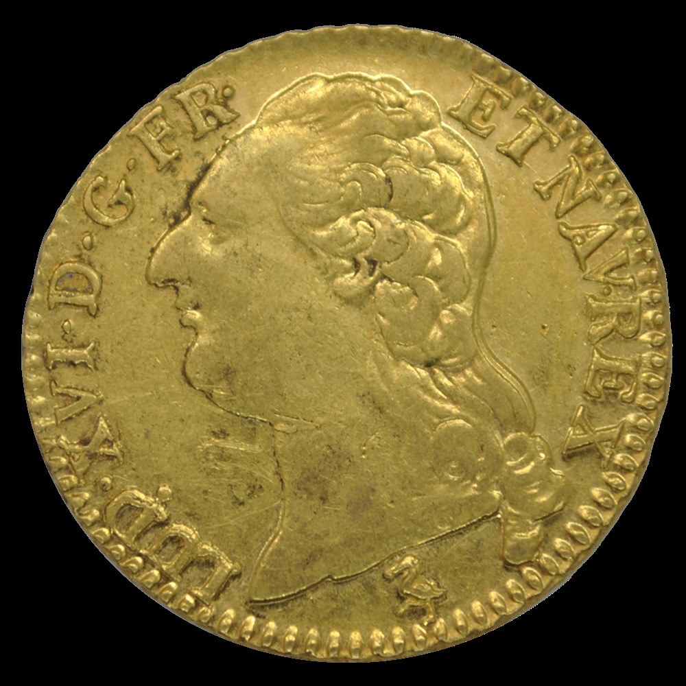 Louis XVI Louis D'or 1786A monnaies louis xvi louis or 1786a