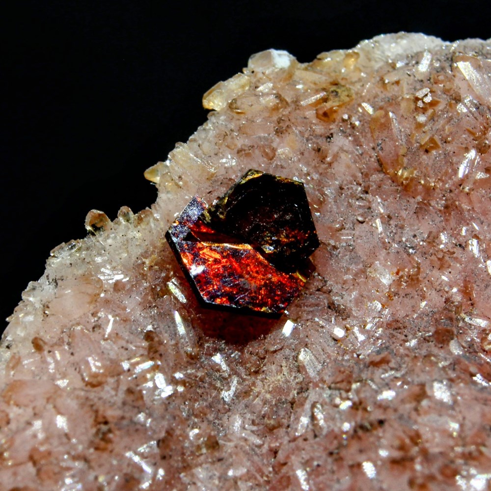 7 - Shigaïte mineraux meteorites 7 shigaite